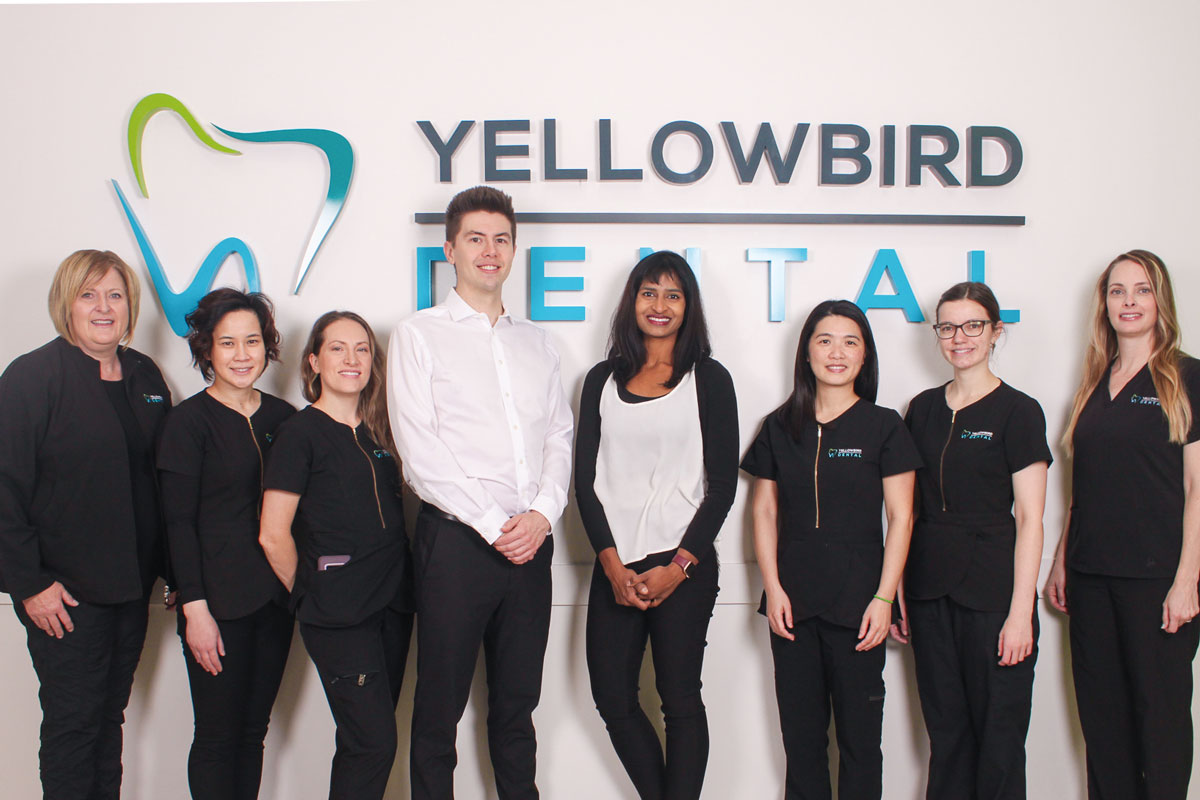 The team at Yellowbird Dental